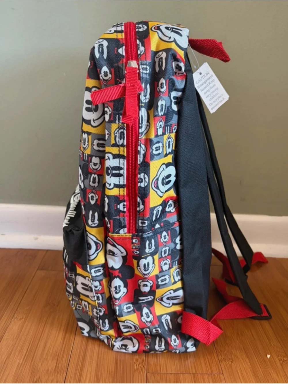 NWT•Authentic Walt Disney World Park Mickey Mouse Backpack